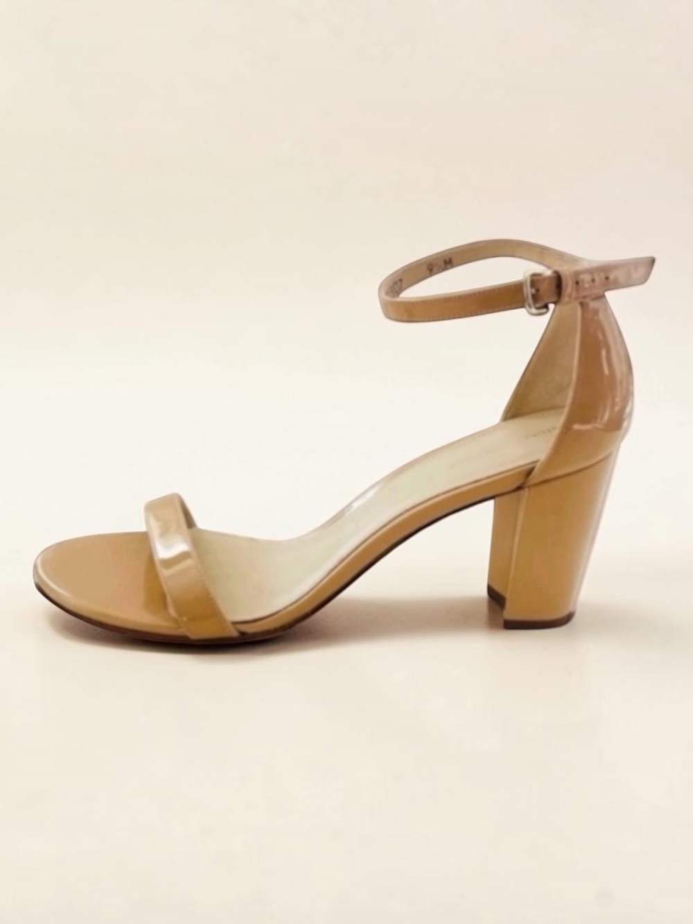 STUART WEITZMAN NEARLYNUDE STRAP SANDAL